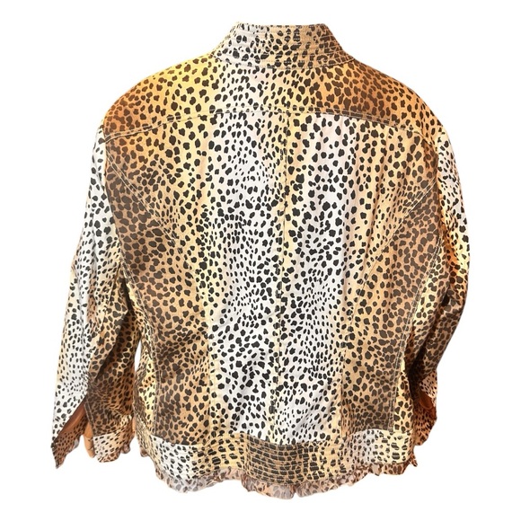 GORGEOUS GUILLAUME ANIMAL PRINT JACKET (SZ 3X) (EUC) - Picture 10 of 16